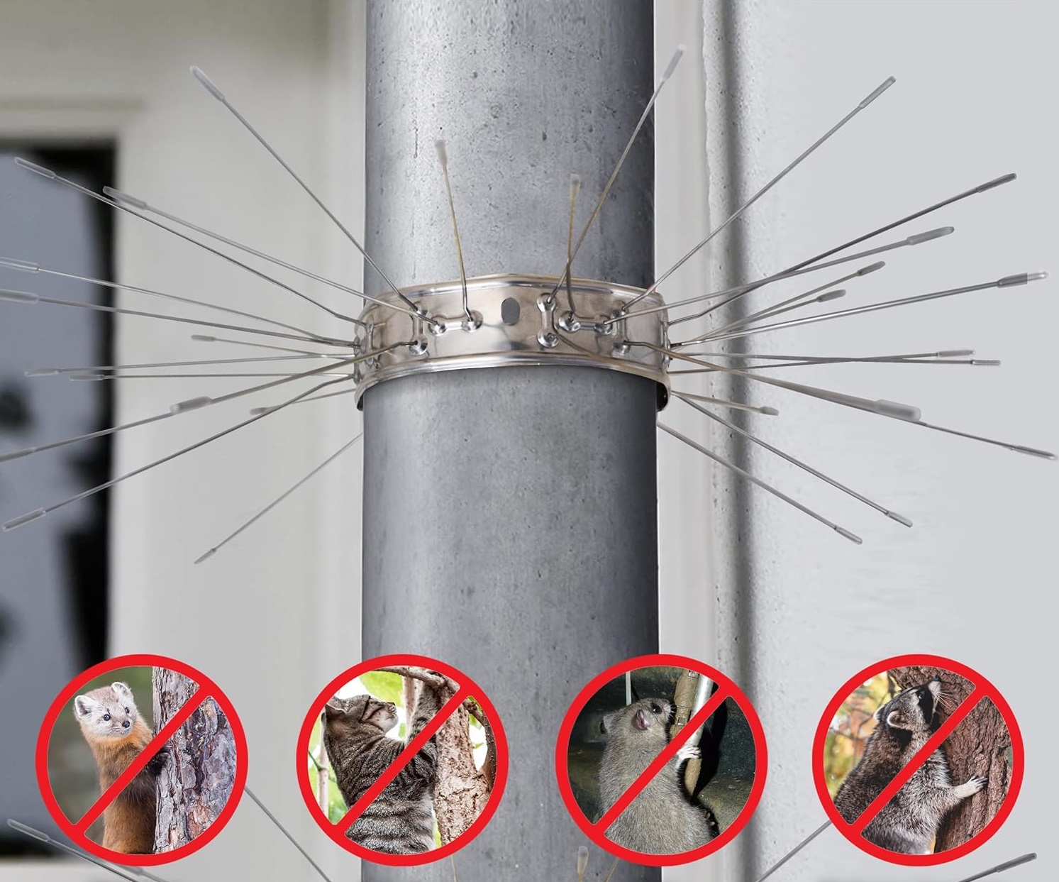 vârfuri eficiente împotriva cățărării în copaci